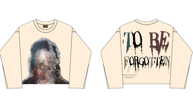 CHROMATIC CROPPED FORGOTTEN SWEAT-SHIRT