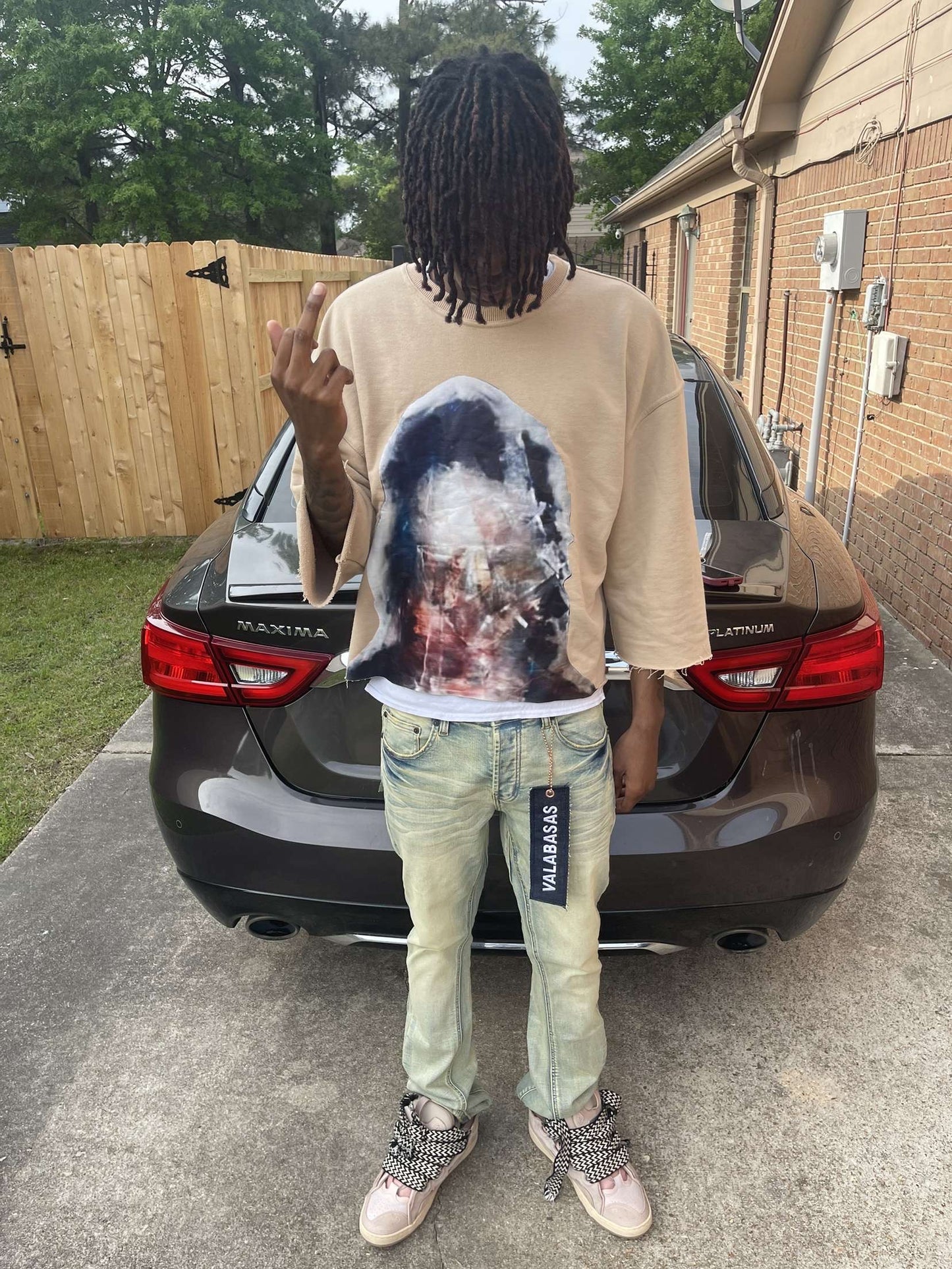 CHROMATIC CROPPED FORGOTTEN SWEAT-SHIRT